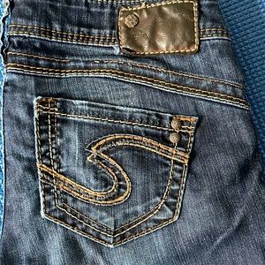 Silver jeans, low rise, flare, W26/L31